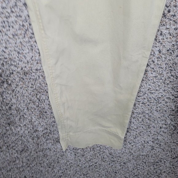 J Jill Pants Womens 8 Khaki Beige Straight Leg‎ Notched Back Pockets Casual - Picture 4 of 9